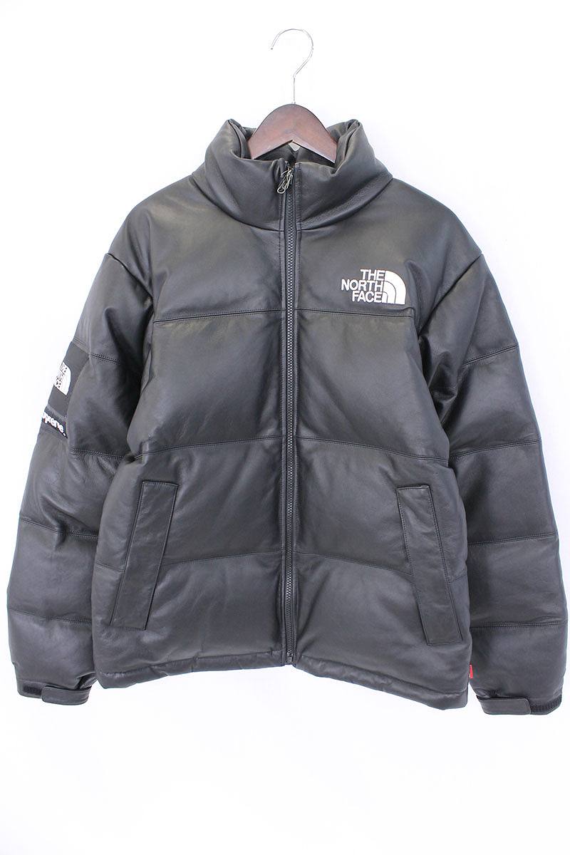 シュプリーム Supreme ノースフェイス The North Face Leather Nuptse Jacket ダウン ジャケットの買取実績 ブランド買取のリンカン Rinkan