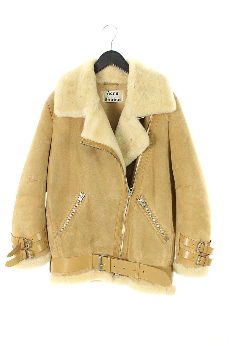 アクネストゥディオズ Acne Studios Velocite Shearling Moto Jacket ライダースボアムートンレザーレザージャケットの買取実績 ブランド買取のリンカン Rinkan