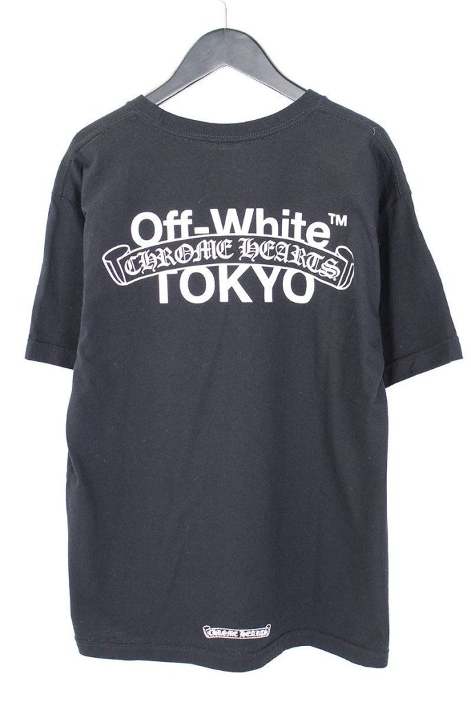 【新品タグ付き】CHROME HEARTS × OFF-WHITE tシャツ