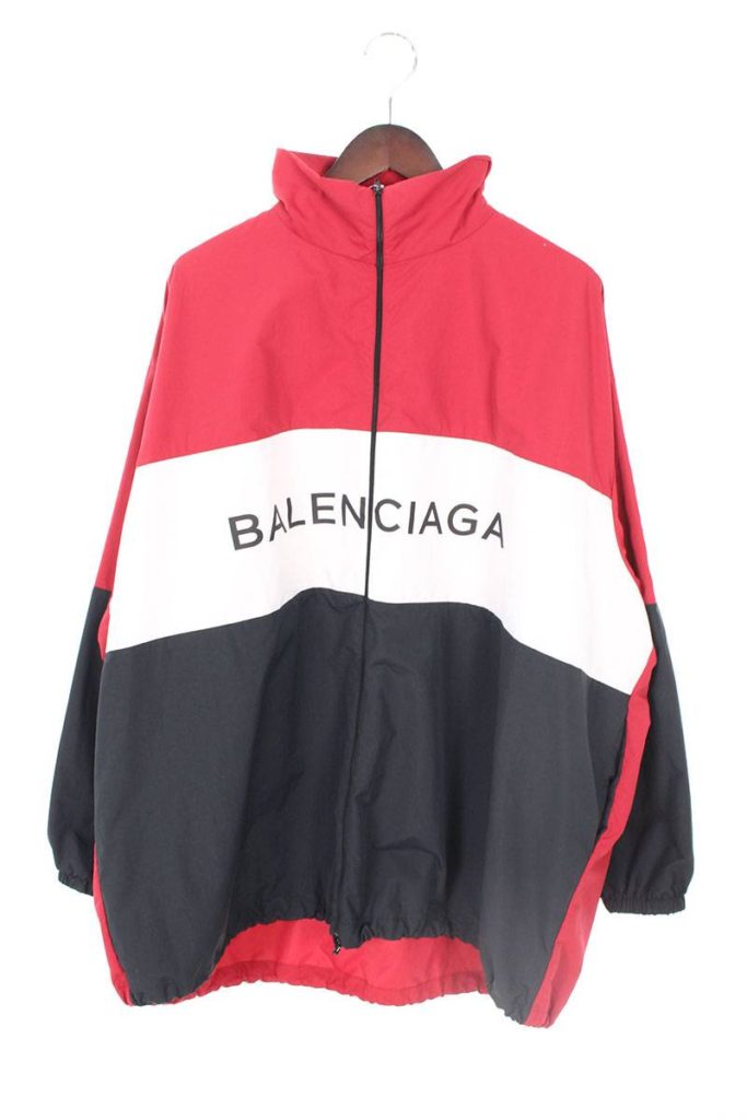 BALENCIAGA 18SS ロゴプリントトラックジャケット
