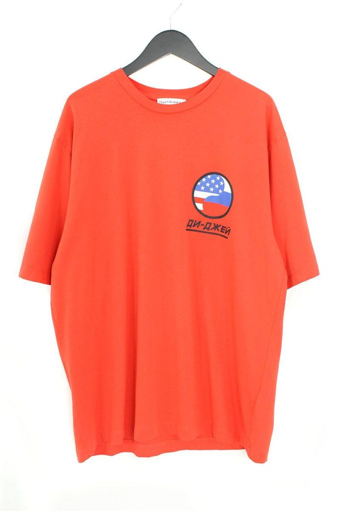 GOSHA RUBCHINSKIY DJ OVERSIZE T-SHIRTTシャツ/カットソー(半袖/袖なし)