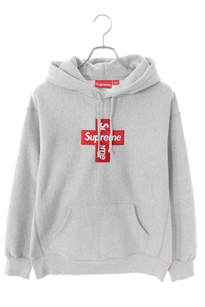 シュプリーム Supreme Cross Box Logo Hooded Sweatshirt クロス ...