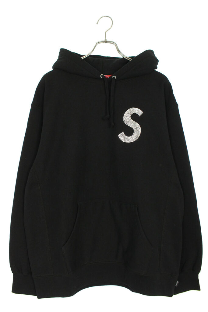 スワロフスキー S Logo Hooded Sweatshirt supremeスワロフスキー