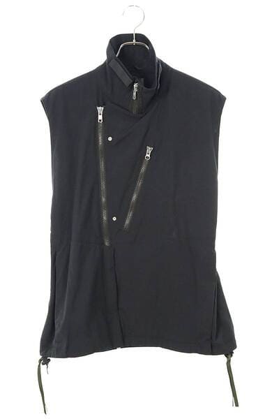 ジップナイロンベスト Nylon Stretch Rider Vest 