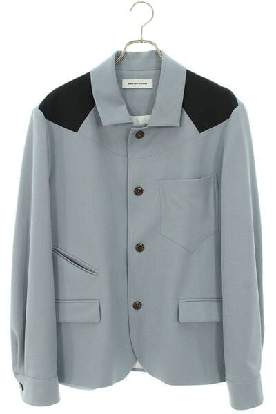 カラー切替ブレザージャケット KREUK BLAZER