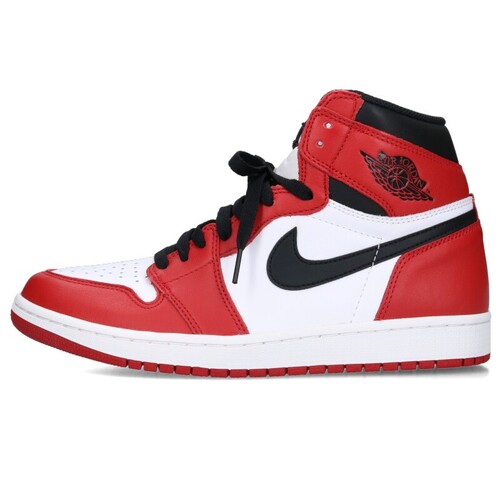 ナイキ NIKE エアジョーダン1レトロハイ ハイカットスニーカー RETRO HIGH OG CHICAGO 555088-101